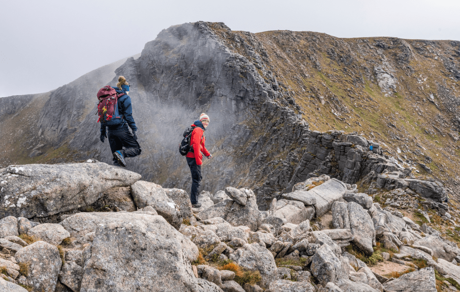 Aviemore weekend - A chilly day on Fiacaill Ridge.jpg