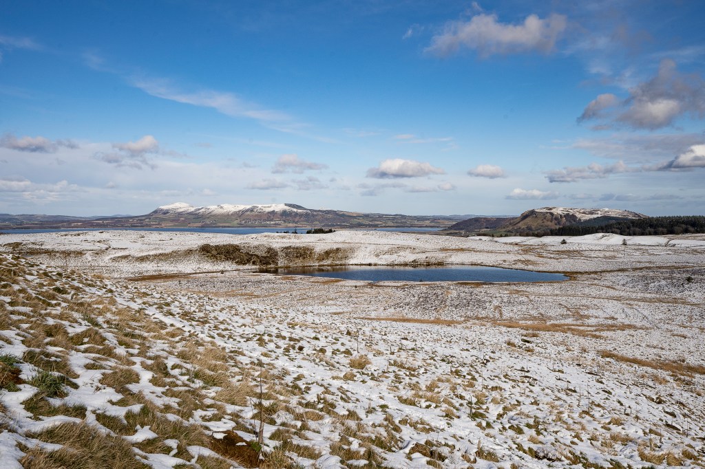 02_View east from the Inneans over Dow Loch to the Lomond and Benarty hills. Credit: Stefan Durkacz