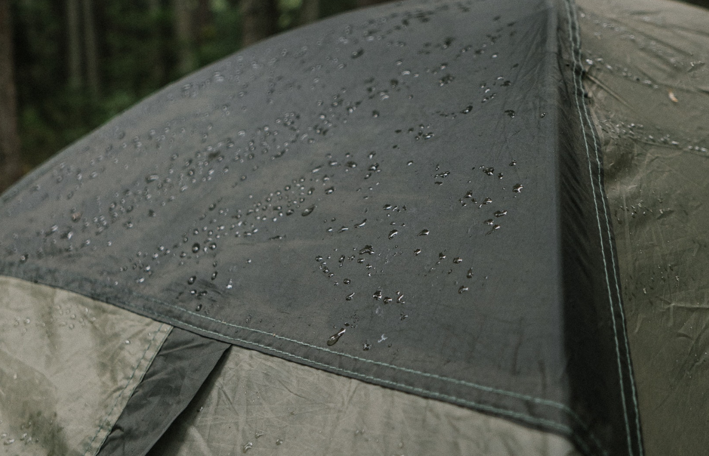 Tent waterproofing top