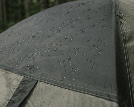 Are pop-up tents waterproof