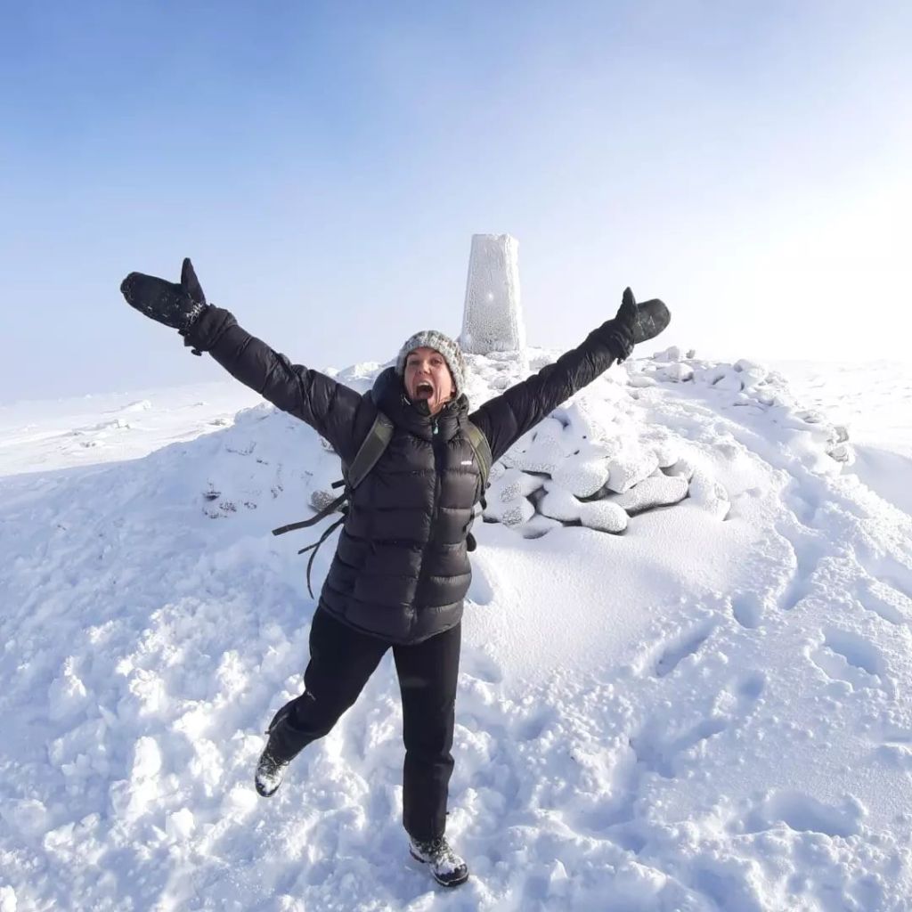 On Ben Macdui. Credit: Jenny Sturgeon