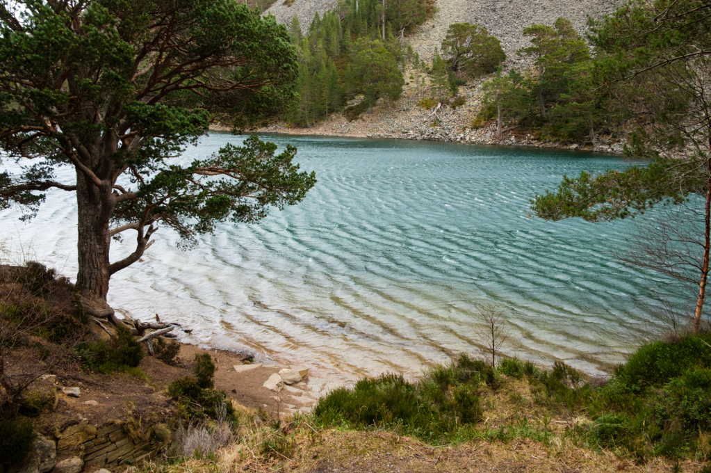 Meall a' Bhuachaille 3 The green waters of An Lochan Uaine