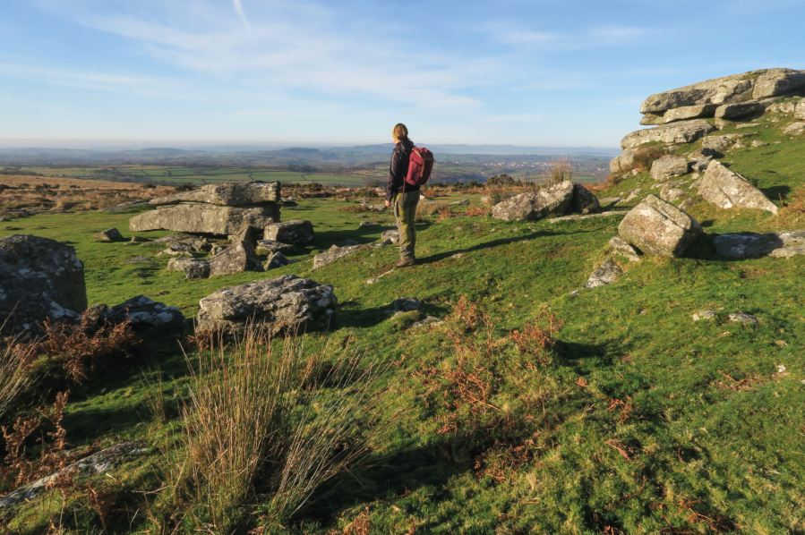 3. Looking out from Feather Tor. - Tim Gent