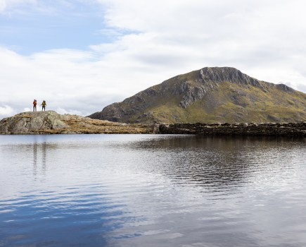 Views across to Yr Aran. Credit: Benjamin Cannon