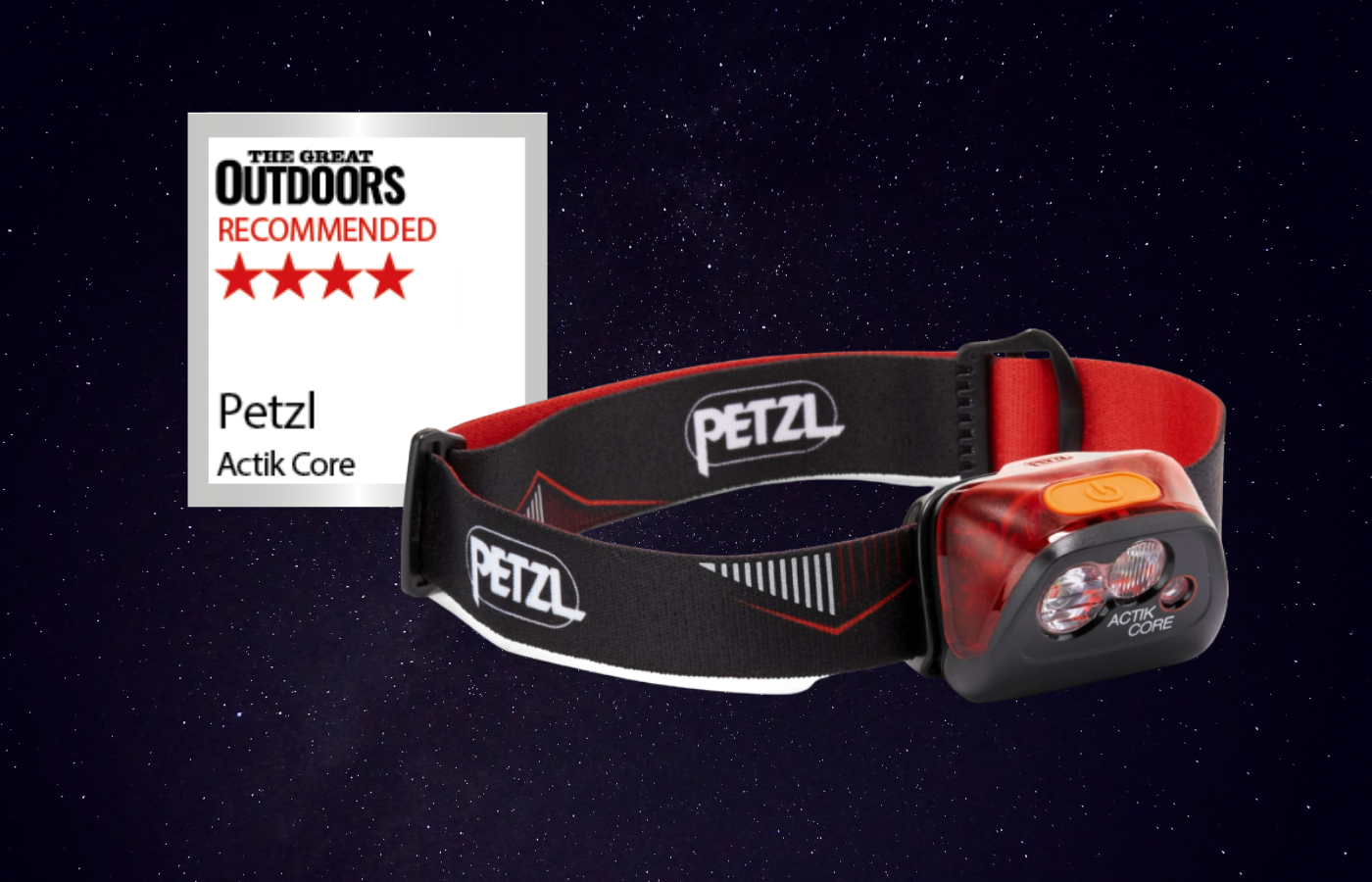 Petzl Actik Core Headlamp Gear Camping Gear Headlamps/Camp Lighting