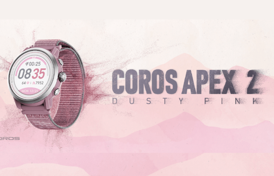 Coros apex 2 dusty pink