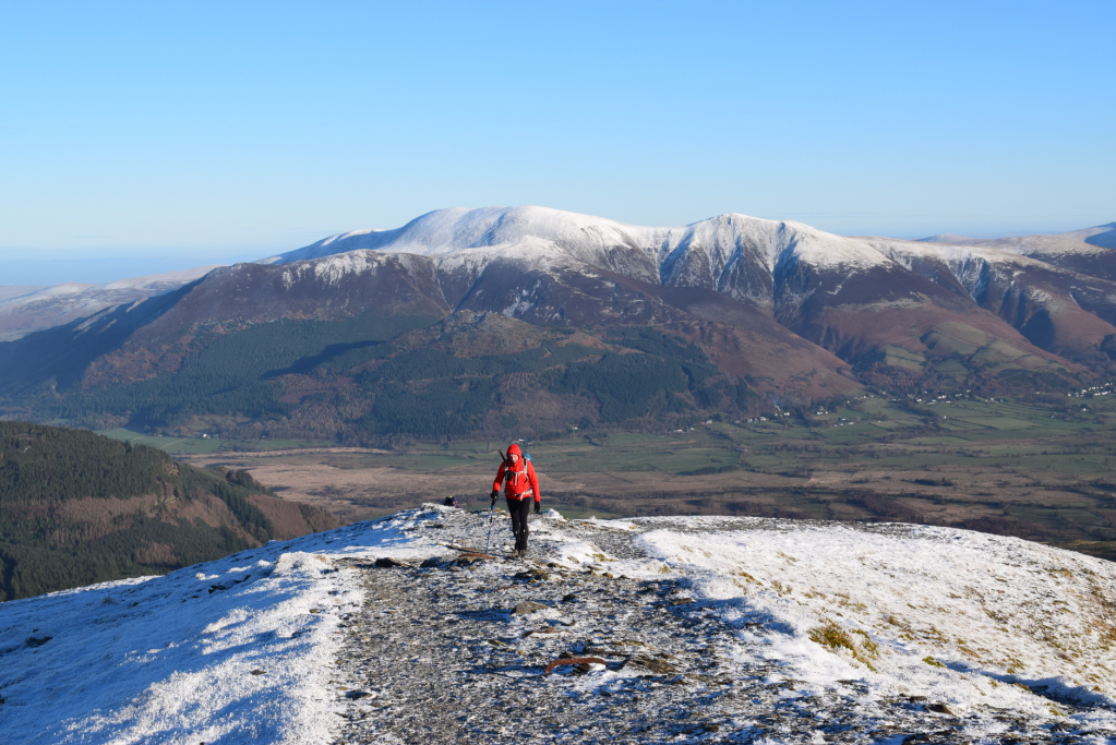 Views of Skiddaw from ascent of Grisedale Pike. Credit: James Forrest