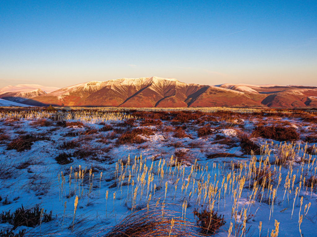 2 - Blencathra from Groove Beck at sunrise - P1200891