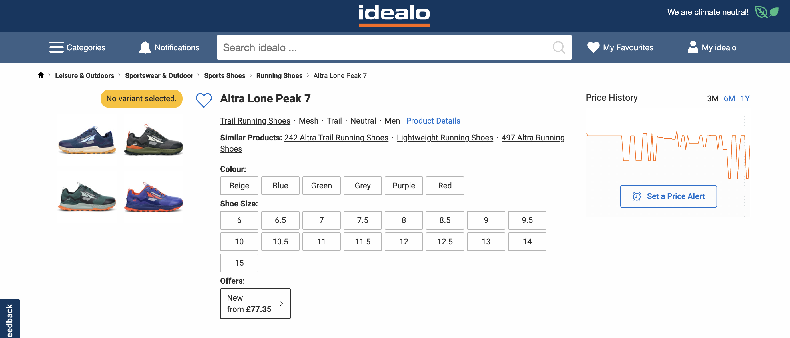 Using Idealo 