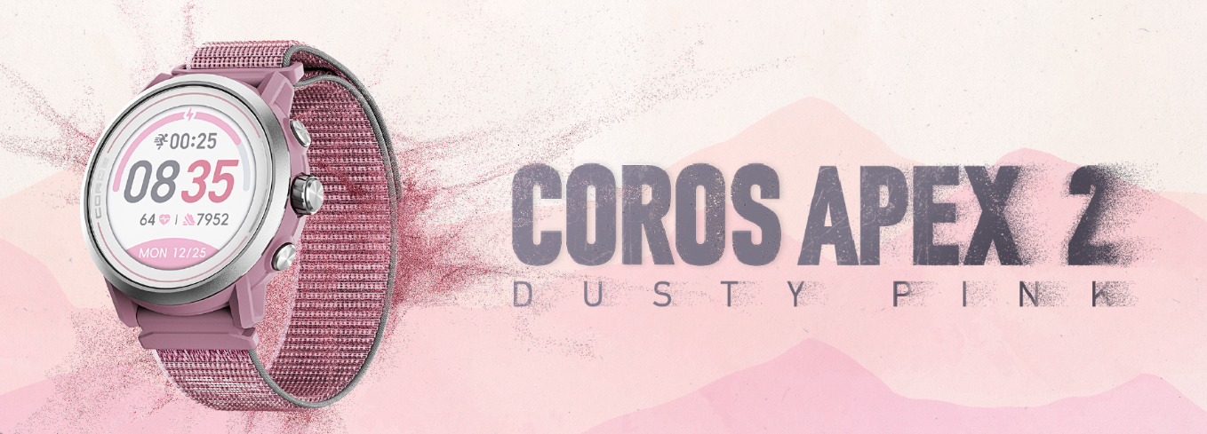 NextImg:New release: Coros Apex 2 Dusty Pink Limited edition