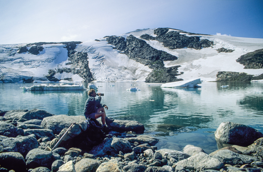 Taking a break beneath the Okstindbreen ice cap Credit Andrew Terrill.jpg