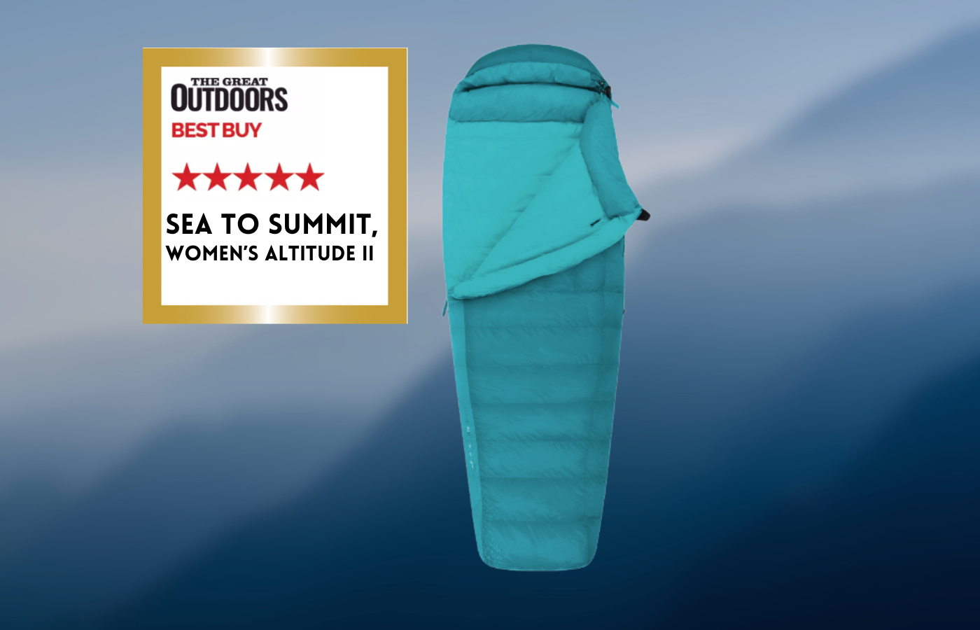 Sea to Summit, Women's Altitude II Sleeping bag review