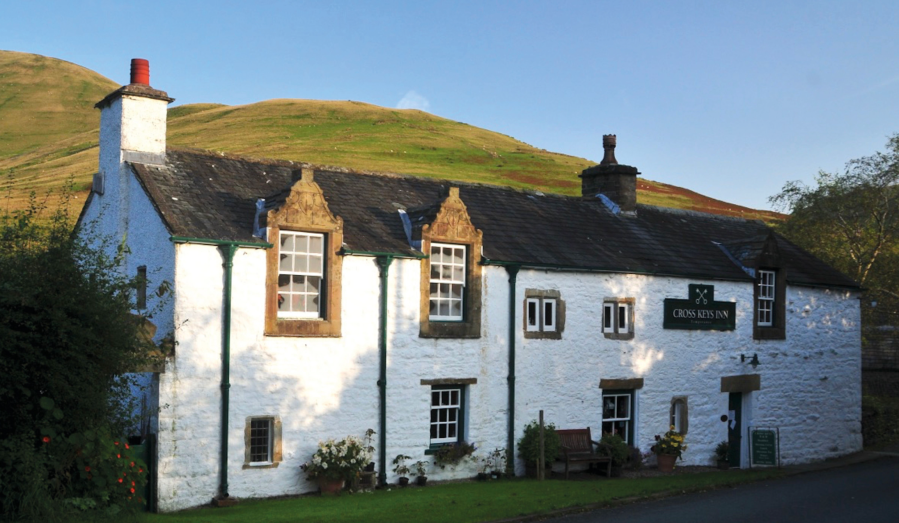 Photo 9: The Cross Keys – the unique 17th century temperance inn at the start of the walk