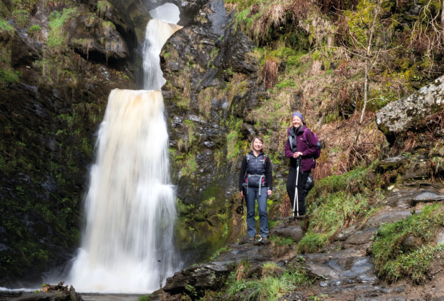 Pistyll Rhaeder. Credit: Andrew Galloway