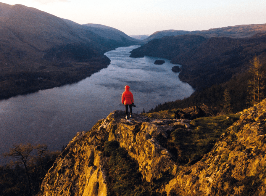 Escape the city issue cover - Overlooking Thirlmere from Raven Crag. Credit: Shutterstock