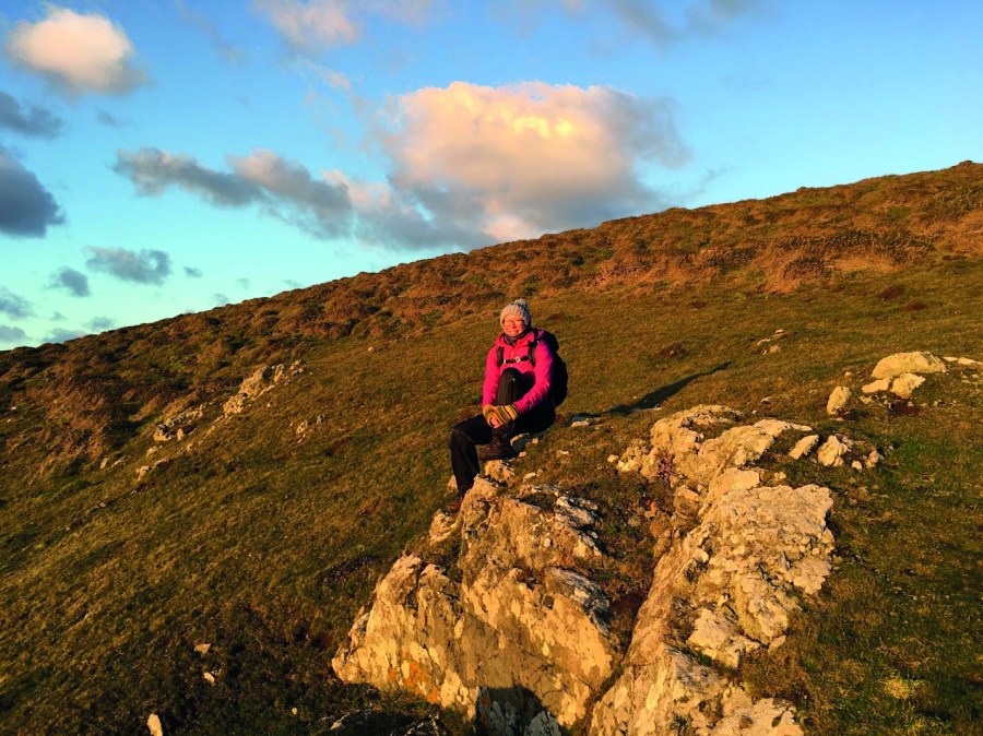 The Urban Wanderer Sarah Irving at sunset