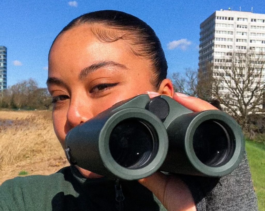Birdwatching in the city. Credit Outside with Lira