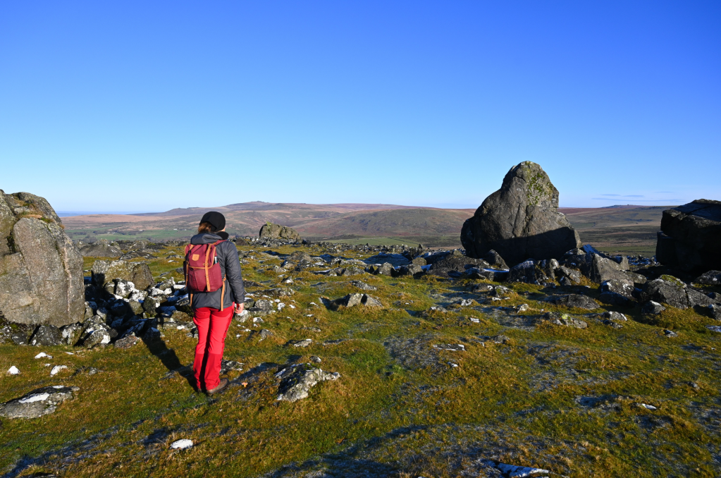 Looking out from White Tor. - Tim Gent Postbridge