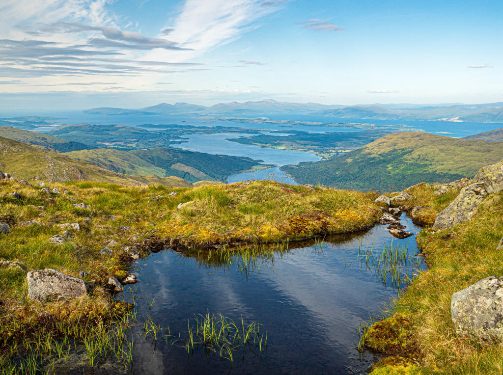 Mull from Beinn Sgulaird. Credit: Ian Battersby