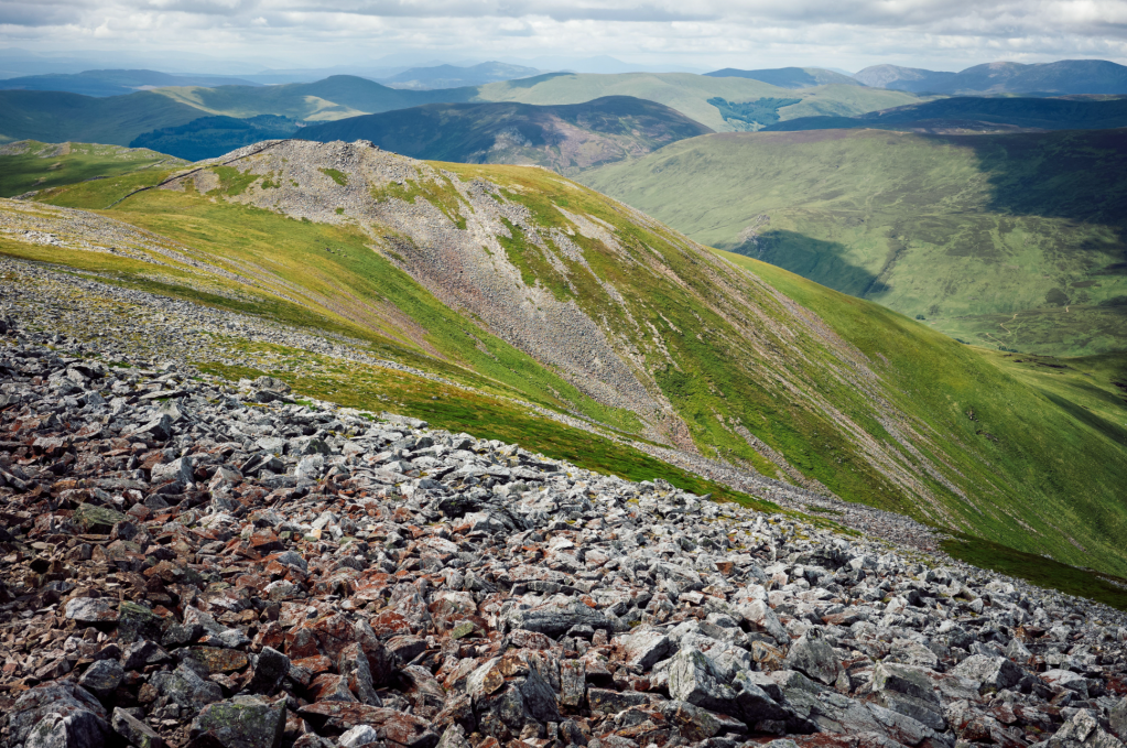 Glas Maol - Views west. Credit: Alex Roddie