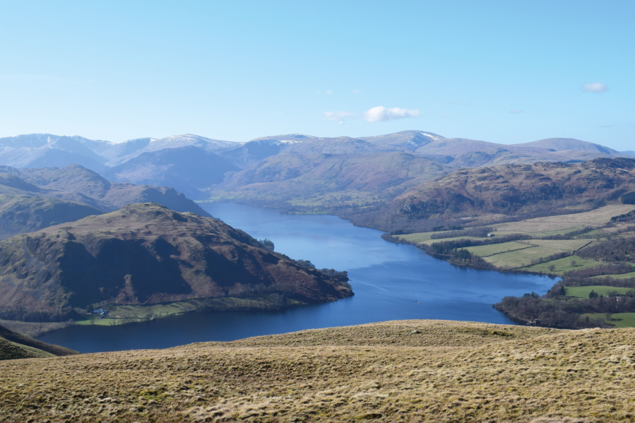 Fusedale round - Views of Ullswater from Arthur_s Pike