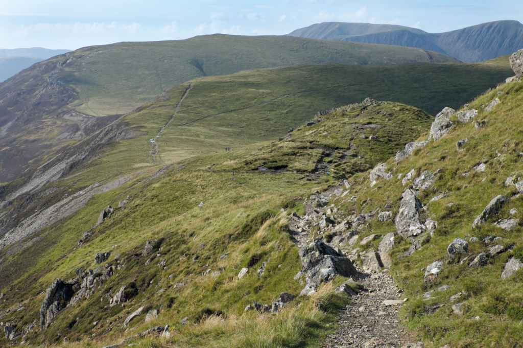 Gatesgarth Round - The ridge path on Hindscarth Edge, between wp6 and wp7_DSCF9704