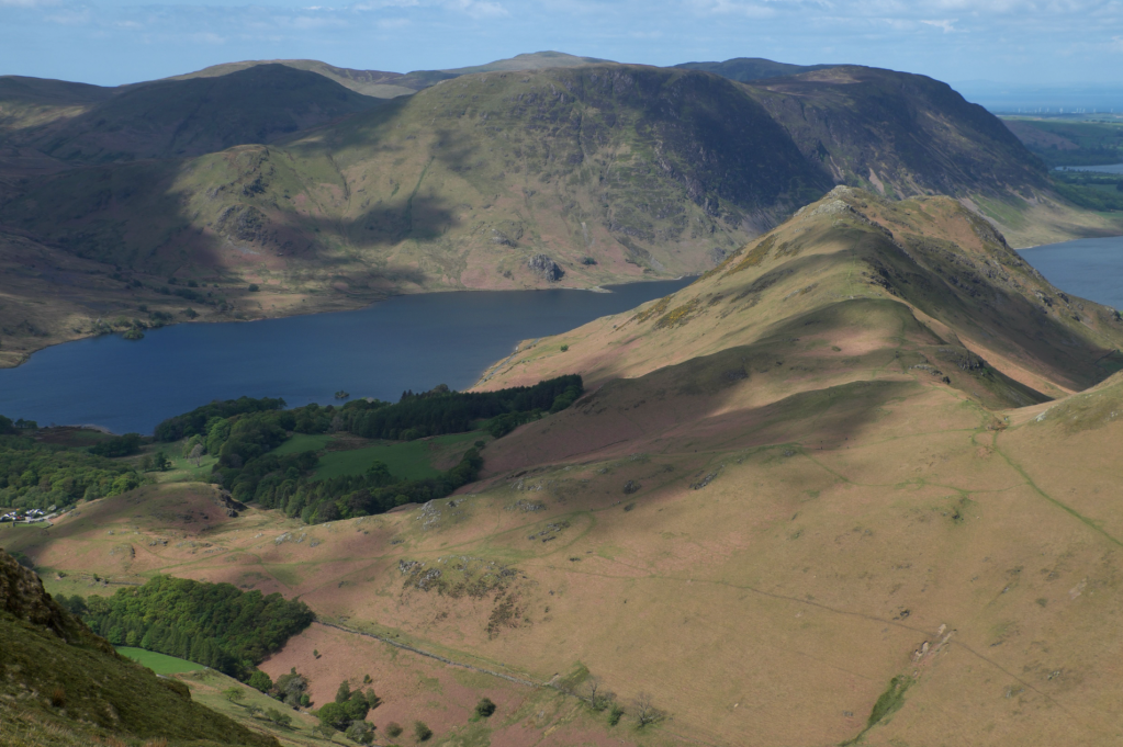 Crummock Water puts in an appearance from High Snockrigg_DSCF5460