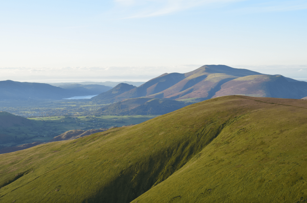 Dodds Round - Watson_s Dodd with Skiddaw and Bassenthwaite in the distance