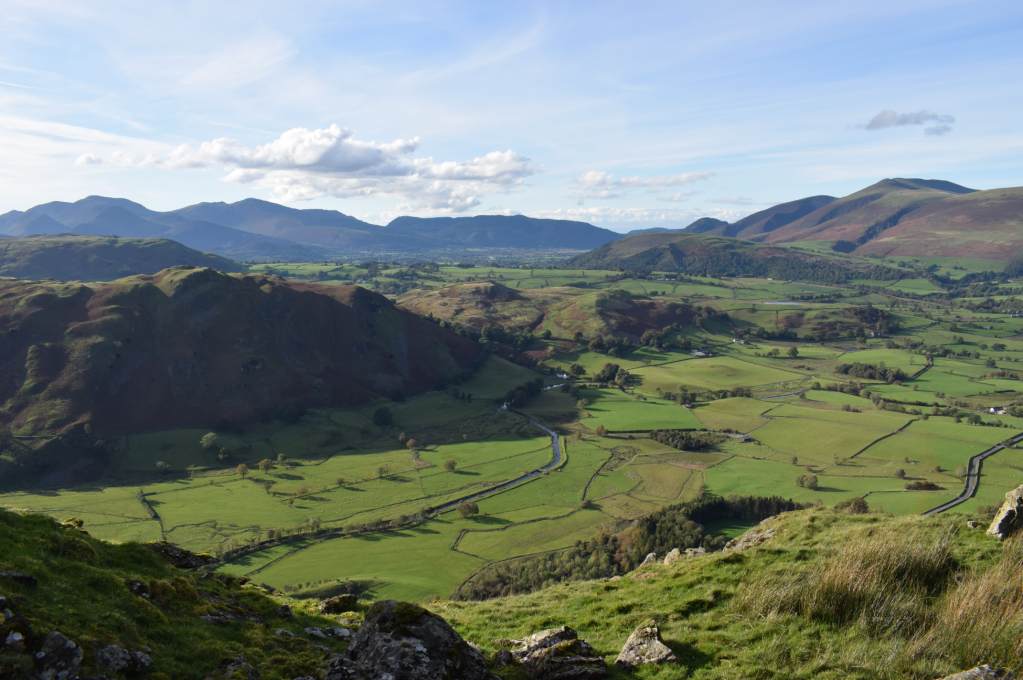 The Dodds round - Views of St John_s in the Vale valley from Fisher_s Wife_s Rake (2)