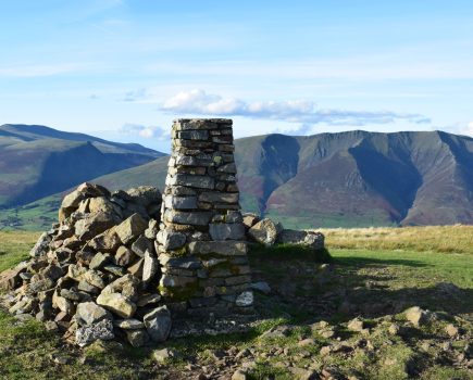 The summit of Clough Head