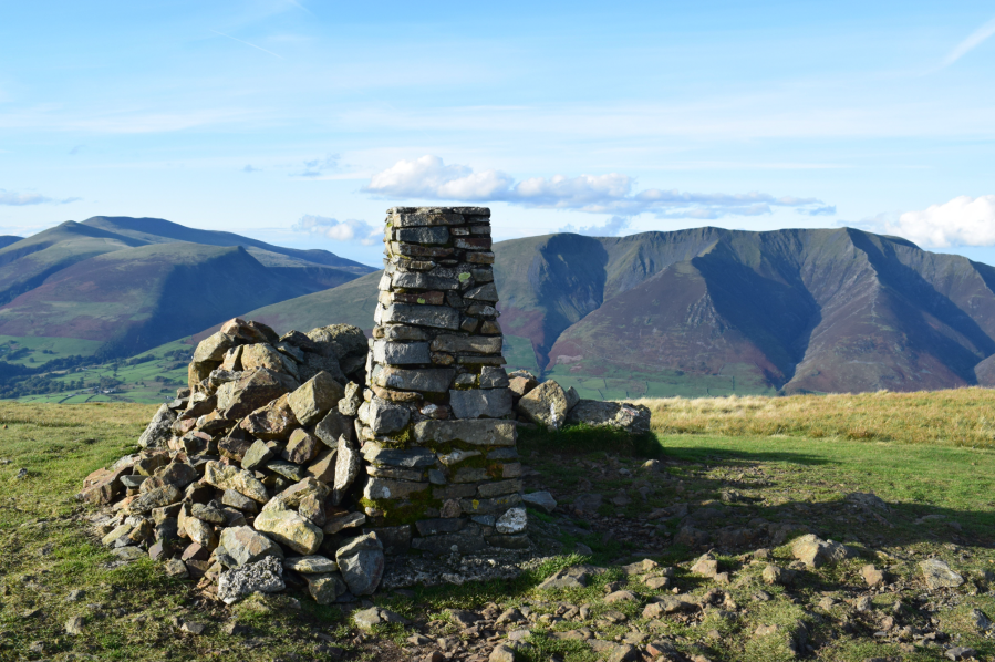 The summit of Clough Head