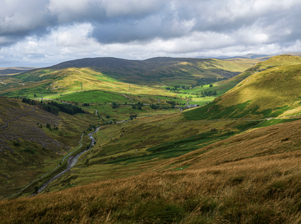 Borrowdale Head from Borrowdale Edge