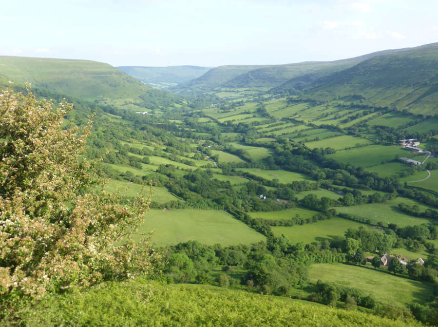 View over Vale of Ewyas (2)