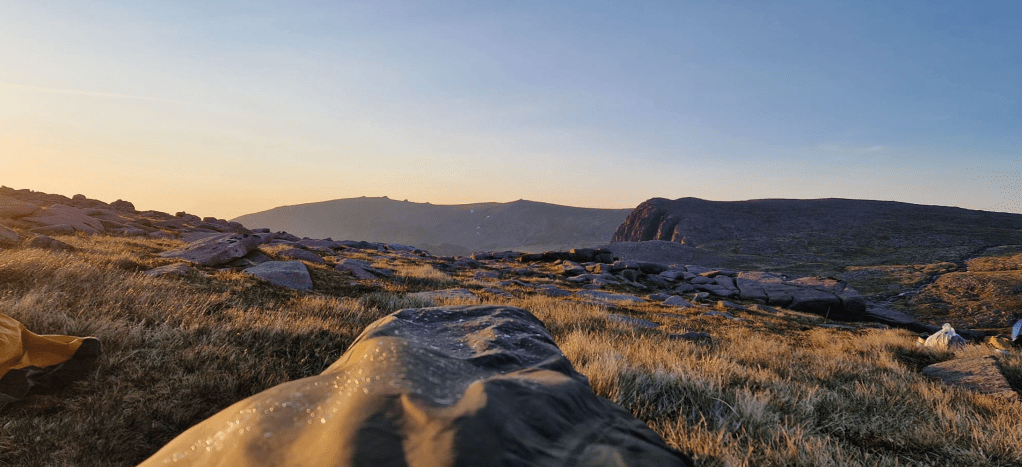 The view from a bag on Feith Buidhe_credit Glenmore Lodge