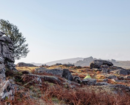 A camp on Dartmoor. Credit: Fern Leigh Albert