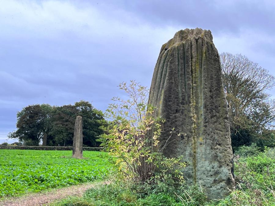 scheduled monuments - Devils Arrows stone row in Yorkshire. Credit: Amy-Jane Beer