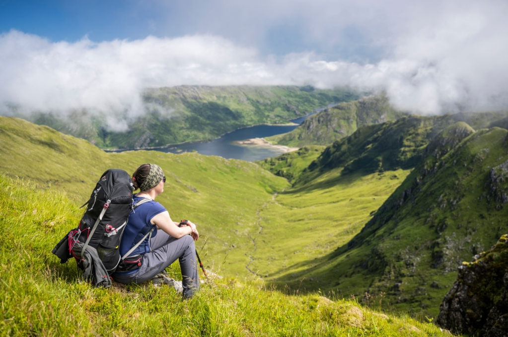 Ladhar Bheinn 5. Great views to Loch Hourn