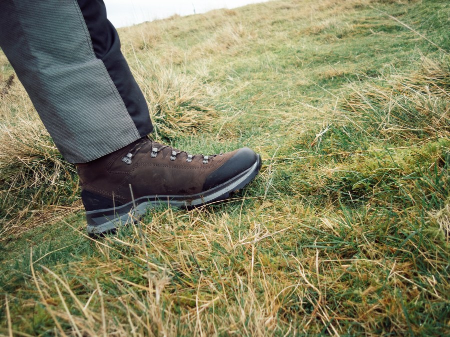 2 The soles of the Lowa Ranger GTX offer excellent traction on a range of surfaces