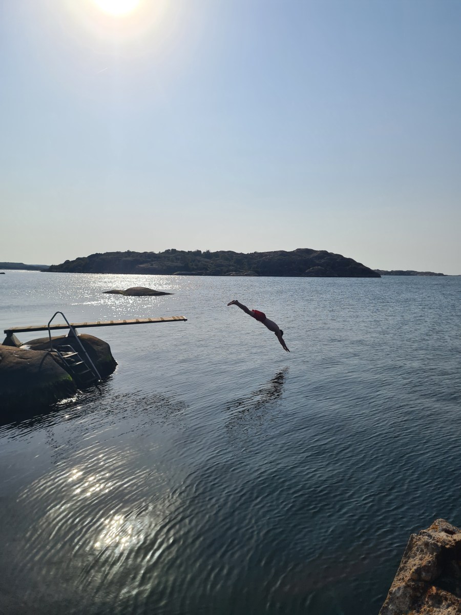A Swedish swim. Credit: Eben Muse