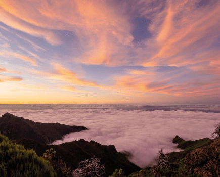 8_8310136 - An ocean of cloud over the Atlantic at sunset