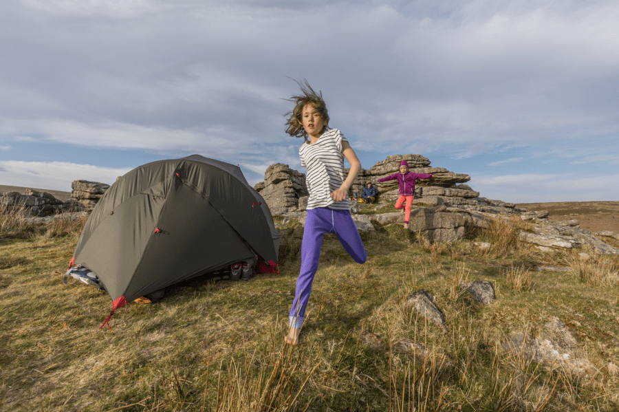 Mountain milestones 1 Barefoot moor exploring is all part of the wild camping experience