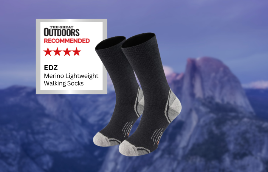 Peter Macfarlane tested the EDZ Merino Lightweight Walking Socks. Here's why he's happy to recommend them for hikers.