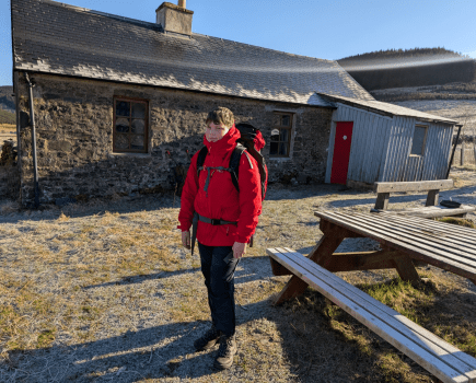 Cold weather and clear skies on an overnight Ryvoan bothy trip. Credit: Kevin Campbell