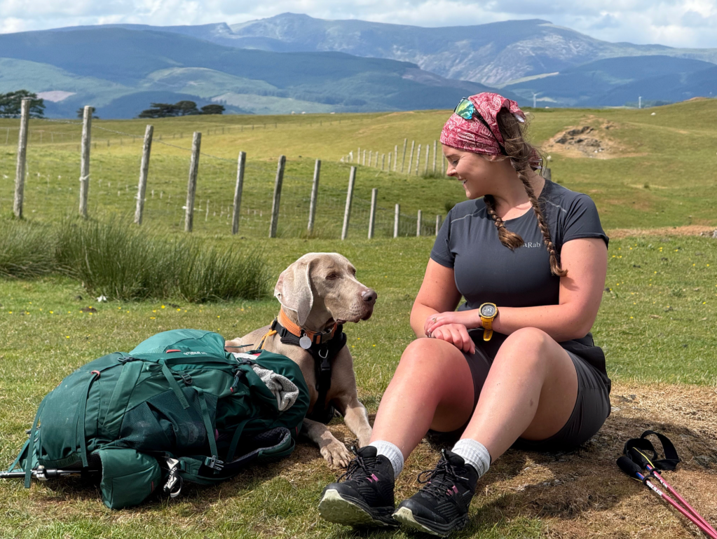 With views over to the horns of Cadair Idris, this made a perfect rest stop. Credit: Francesca Donovan