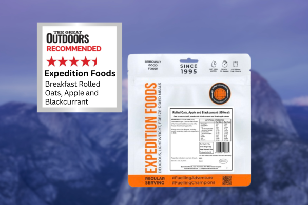 Expedition Foods Breakfast Rolled Oats, Apple and Blackcurrant review
