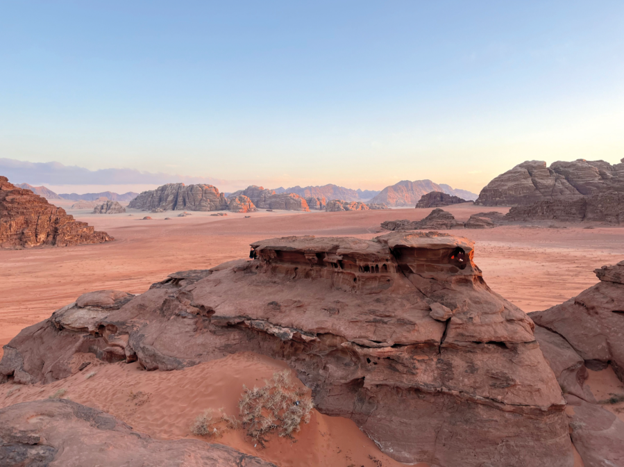 Jordan river watershed - The Martian like landscapes of Wadi Rum, Jordan