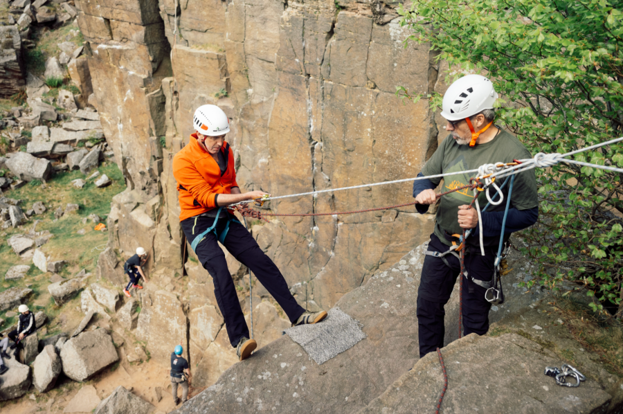 32 Stepping over the edge felt scary at first, but with repeated attempts it did feel easier © Alex Roddie