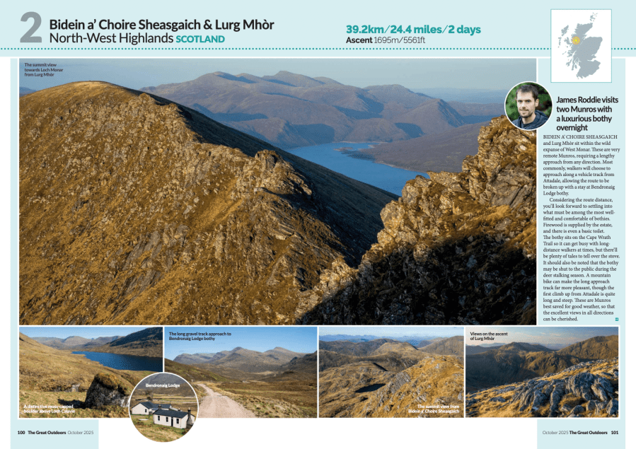 bothy walks - october 2025