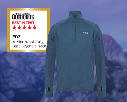 EDZ Merino Wool 200g Base Layer Zip Neck Top review