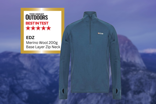 EDZ Merino Wool 200g Base Layer Zip Neck Top review